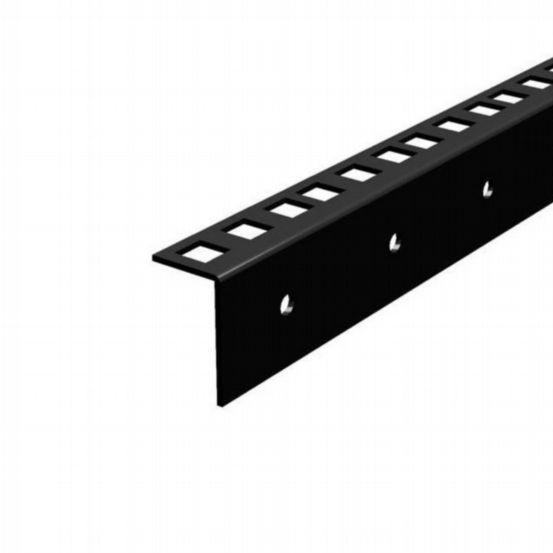 Penn Elcom 8U Rack Strip Rail with Square Holes – 2mm Steel