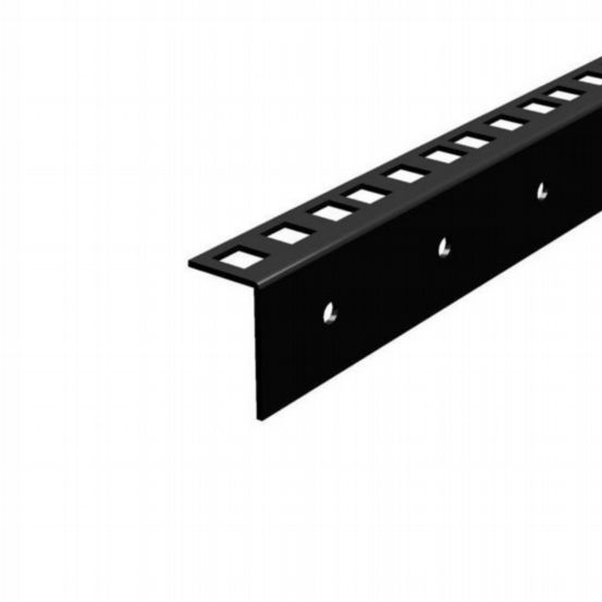 Penn Elcom 16U Rack Strip Rail with Square Holes – 2mm Steel