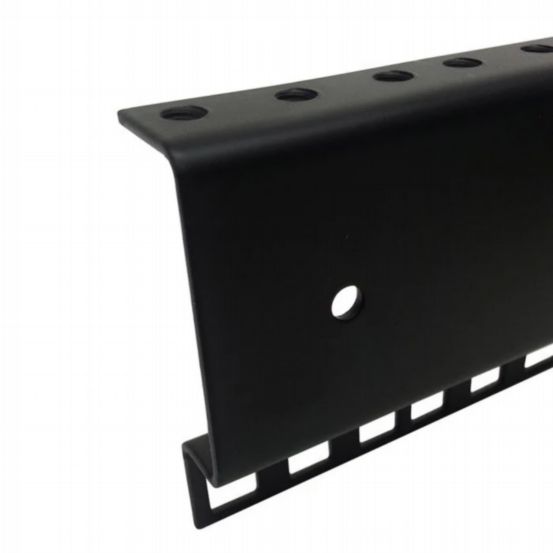 Penn Elcom 37U Double Rack Rail with M6 Tapped & Square Holes – 2mm Steel