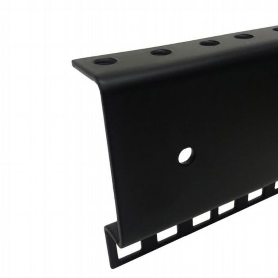 Penn Elcom 42U Double Rack Rail with M6 Tapped & Square Holes – 2mm Steel