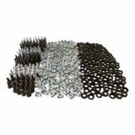 Penn Elcom Penn Elcom 20mm Long Black M6 Rack Screw Pack