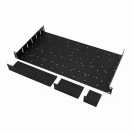 Penn Elcom Penn Elcom 1U Utility Rack Shelf with Modular Blanking Kit (Black)