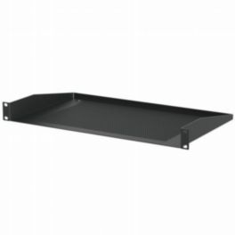 Penn Elcom Penn Elcom 1U Black Vented Rack Shelf – 270.5mm Deep