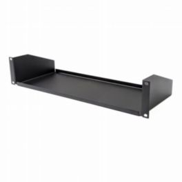 Penn Elcom Penn Elcom 2U Black Shallow Rack Shelf – 181.5mm Deep