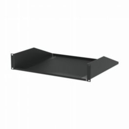 Penn Elcom Penn Elcom 2U Black Vented Rack Shelf – 400mm Deep
