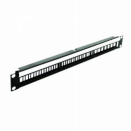 Penn Elcom Penn Elcom 1U Rack Panel with ID Strip for 24 x Keystone Snap-in Modules