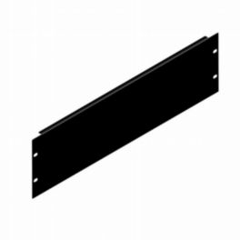 Penn Elcom Penn Elcom 3U Black Aluminium Flanged Rack Panel