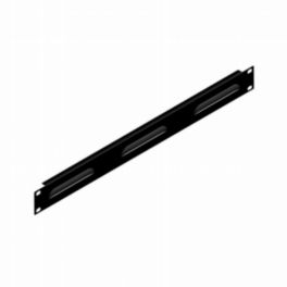 Penn Elcom Penn Elcom Rack Panels Vented 1U Rack Panel Steel Flanged Louvre Black R1268/1UVK