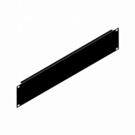Penn Elcom Penn Elcom 2U Black Flanged Rack Panel