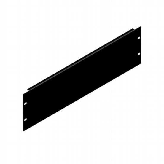 Penn Elcom 3U Black Flanged Rack Panel