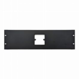 Penn Elcom Penn Elcom 3U Rack Panel Punched for Single Gang