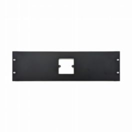 Penn Elcom Penn Elcom 3U Rack Panel Punched for Single Gang