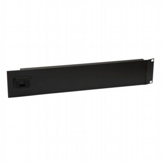 Penn Elcom 2U Hinged Rack Panel With Slam Lock