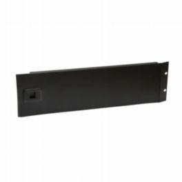Penn Elcom Penn Elcom 3U Hinged Rack Panel with Slam Lock – Black
