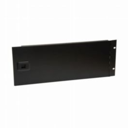 Penn Elcom Penn Elcom 4U Hinged Rack Panel with Slam Lock – Black