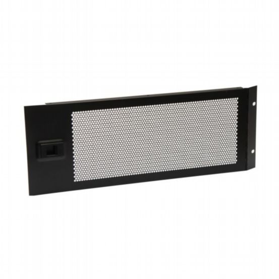 Penn Elcom 4U Hinged Vented Rack Panel With Slam Lock