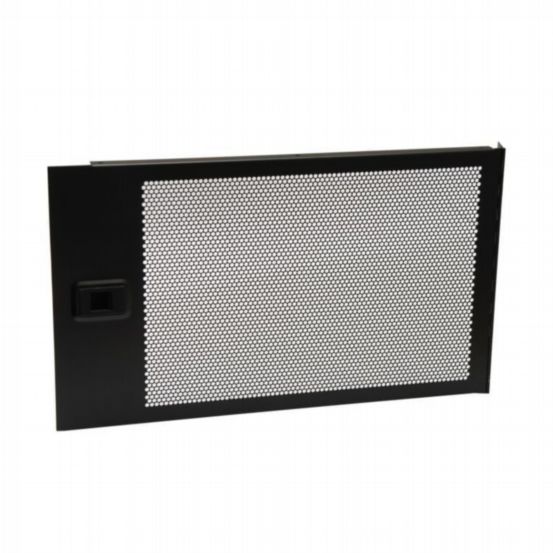 Penn Elcom 6U Hinged Vented Rack Panel With Slam Lock