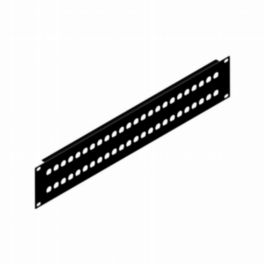 Penn Elcom Penn Elcom 2U Rack Panel Punched For 48x BNC Connectors