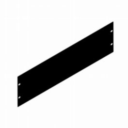 Penn Elcom Penn Elcom 3U Black 2mm Thick Rack Panel