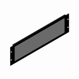 Penn Elcom Penn Elcom 3U Black Perforated Flanged Rack Panel
