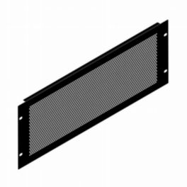 Penn Elcom Penn Elcom 4U Black Perforated Flanged Rack Panel