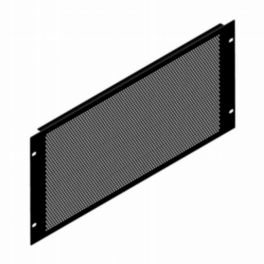 Penn Elcom Penn Elcom 5U Black Perforated Flanged Rack Panel