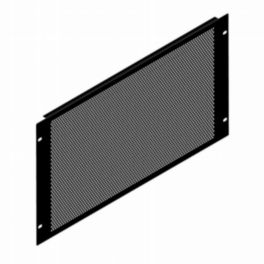 Penn Elcom Penn Elcom 6U Black Perforated Flanged Rack Panel