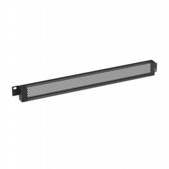 Penn Elcom 1U Vented Perforated Steel Security Rack Panel