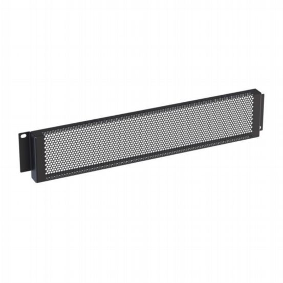 Penn Elcom 2U Vented Perforated Steel Security Rack Panel