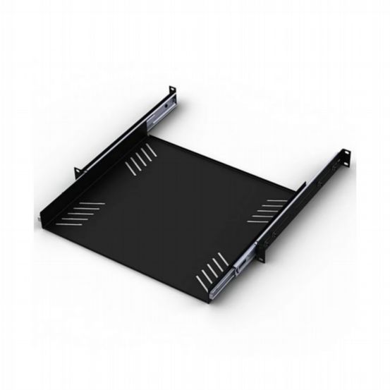 Penn Elcom Rack Shelves 1U Sliding Rack Shelf with Universal Fixing Slots R1290/1U