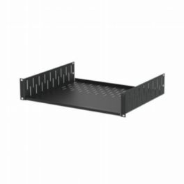 Penn Elcom Penn Elcom 2U Black Clamping Rack Shelf – 367mm Deep
