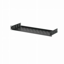 Penn Elcom Penn Elcom 1U Black Clamping Rack Shelf – 152mm Deep