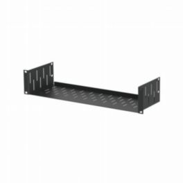 Penn Elcom Penn Elcom 2U Black Clamping Rack Shelf – 152mm Deep