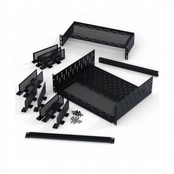Penn Elcom 3U Rack Shelf with Vertical Mounting Divider System