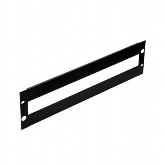 Penn Elcom 3U Front Rack Panel for DIN Rail Rack Systems