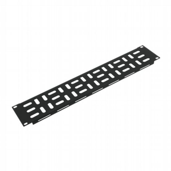 Penn Elcom Rack Cable Management 2U Horizontal Lacer Panel with Matrix Holes R1317