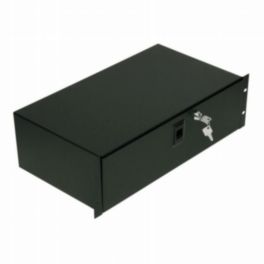 Penn Elcom Penn Elcom 3U Lockable Rack Box with Hinged Door & Slam Lock