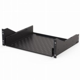 Penn Elcom Penn Elcom 3U Sliding Vented Rack Shelf with Magnetic Face Plate System