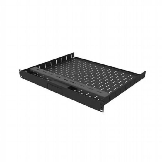 Penn Elcom Rack Shelf Faceplates 1U Rack Shelf with Face Plate For 1 x Apple TV R1498/1UK-ATV1
