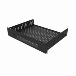 Penn Elcom Penn Elcom 2U Vented Rack Shelf with Magnetic Faceplate for H24 HD Receiver