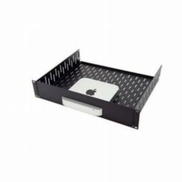Penn Elcom Penn Elcom 2U Vented Rack Shelf with Magnetic Faceplate for Mac Mini