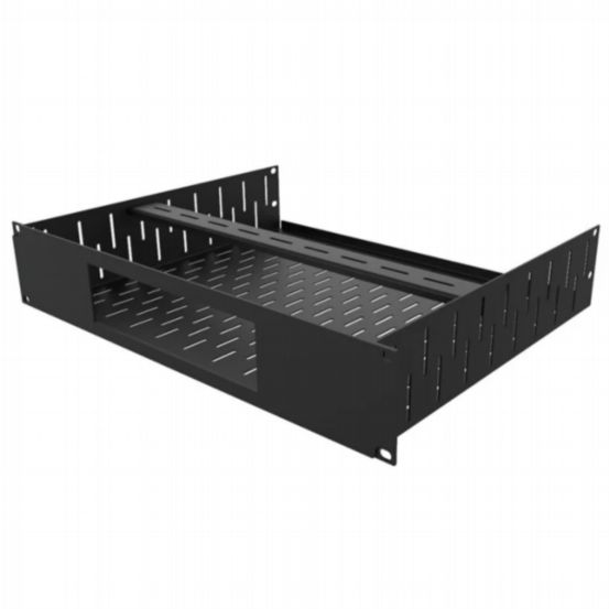 Penn Elcom Rack Shelf Faceplates 2U Rack Shelf & Faceplate Cut Out For 1 x Sonos Amp Unit