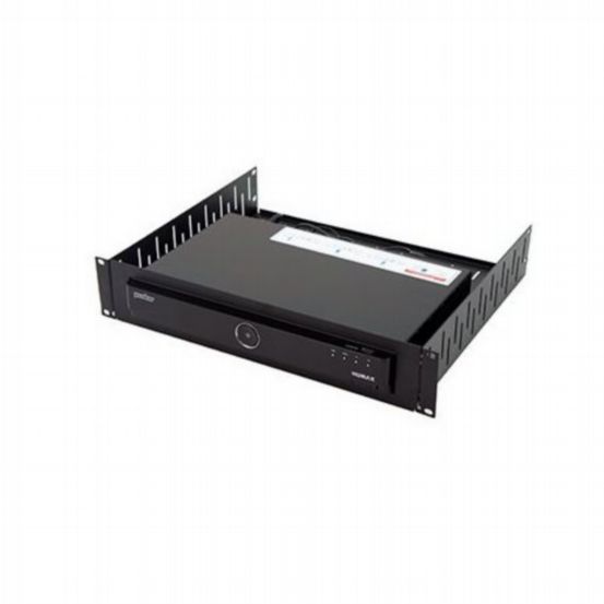 Penn Elcom 2U Vented Rack Shelf with Magnetic Faceplate for YouView Humax Box