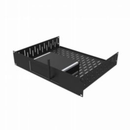 Penn Elcom Penn Elcom 2U Vented Rack Shelf with Magnetic Faceplate for Crestron MC3