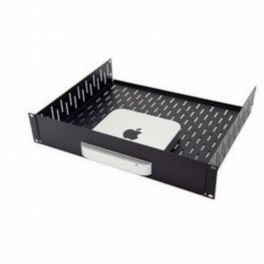 Penn Elcom Penn Elcom 2U Vented Rack Shelf with Magnetic Faceplate for Mac Mini