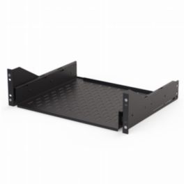 Penn Elcom Penn Elcom 3U Sliding Vented Rack Shelf with Magnetic Face Plate System