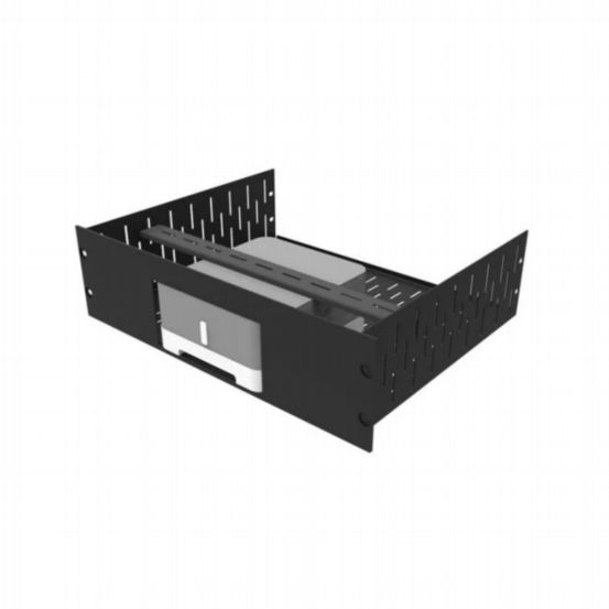 Penn Elcom 3U Vented Rack Shelf with Magnetic Faceplate for Sonos Connect:Amp (ZP120)