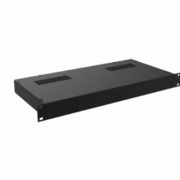 Penn Elcom Penn Elcom 1U Black 220mm Deep Rack Box with Black Aluminium Front Panel