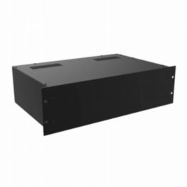 Penn Elcom Penn Elcom 3U 220mm Deep Rack Box with Black Aluminium Front Panel