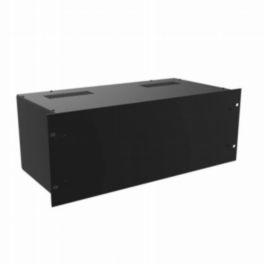 Penn Elcom Penn Elcom 4U 220mm Deep Rack Box with Black Aluminium Front Panel